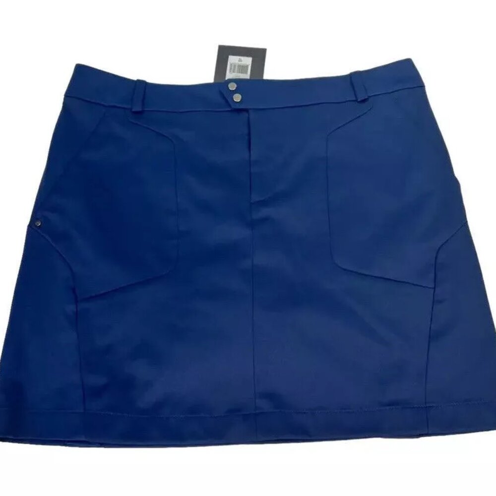 Ralph Lauren RLX Womens Skort Skirt Blue Golf Activewear Athletic 14 Tennis
